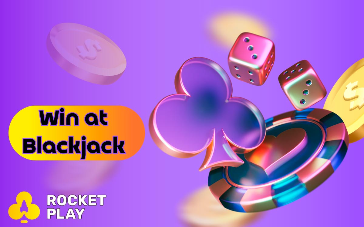 Win at Blackjack on RocketPlay