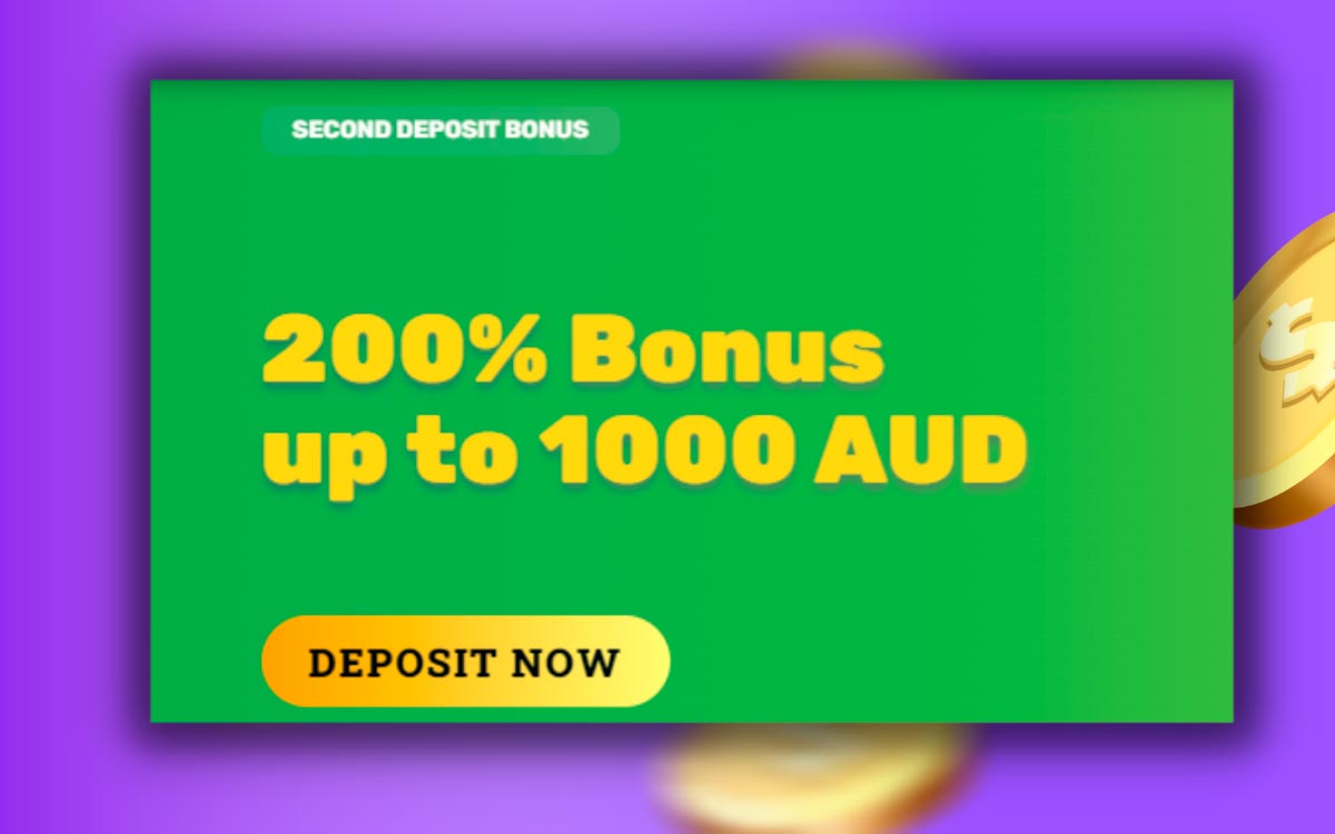 Bonus for the second deposit at RocketPlay