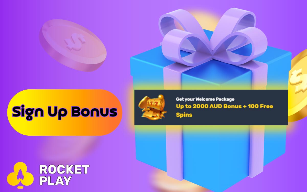 How to get a Bonus for registration at the RocketPlay casino